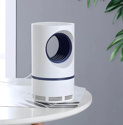 Lampa antykomarowa LED z cichym trybem i portem USB